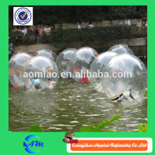 Funny inflatable water rolling ball, giant polymer jumbo water ball